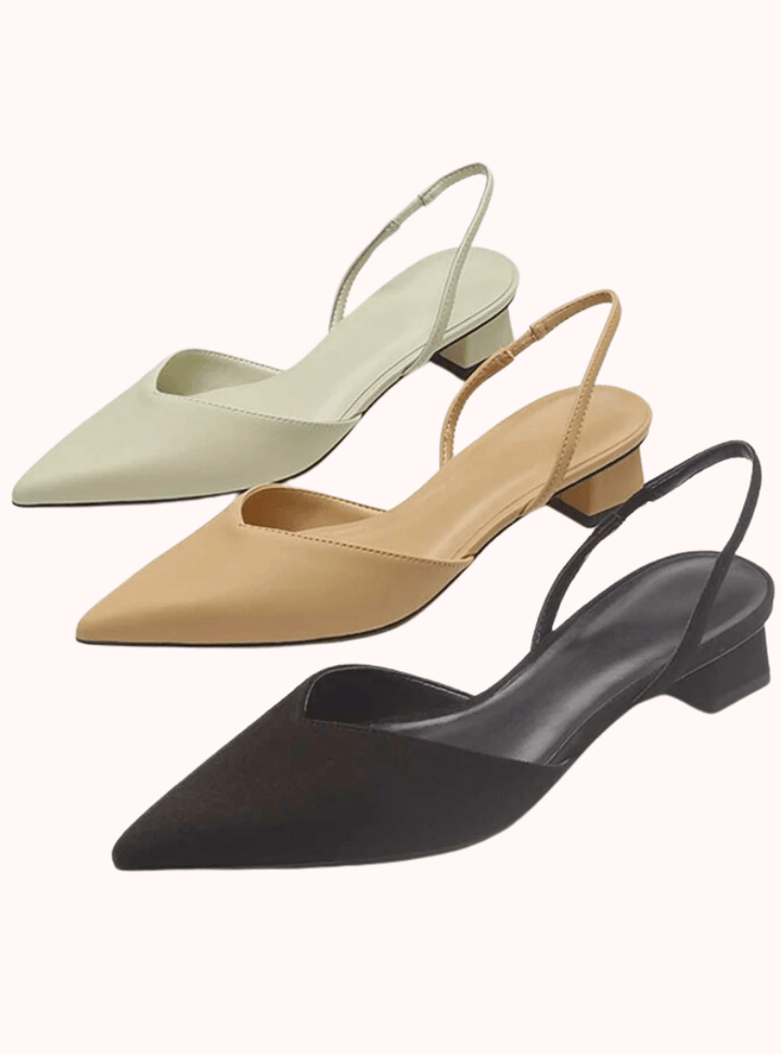 Teodora | Sandale sa niskom potpeticom i otvorenim prstima