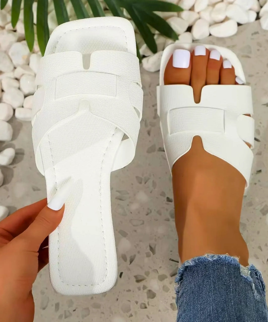 Aleksandra | Rasteirinha sandale sa širokim kaišem – udobne za leto