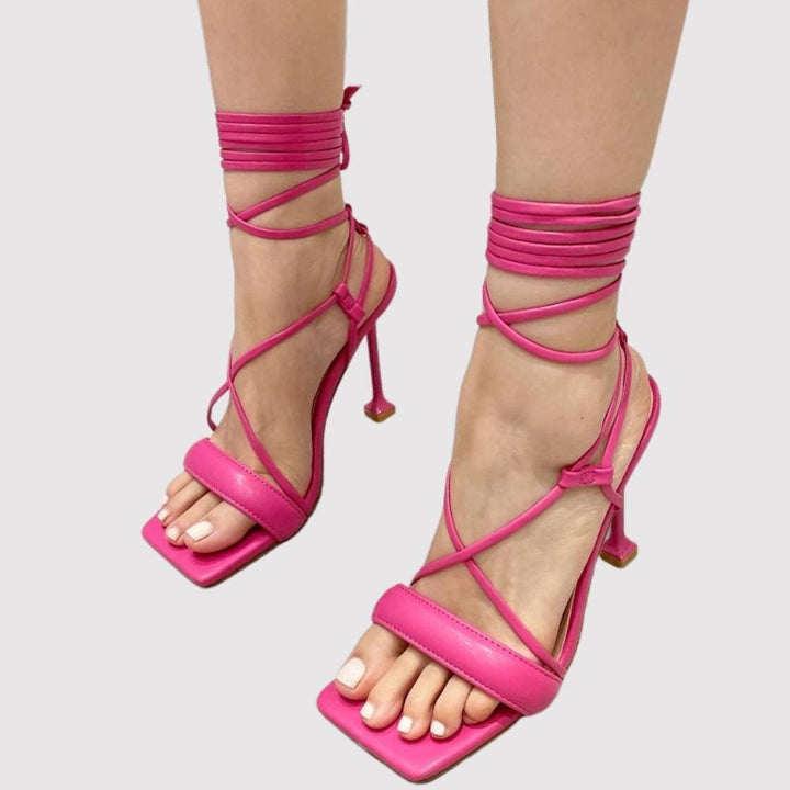 Tijana | Visoke potpetice sa vezivanjem