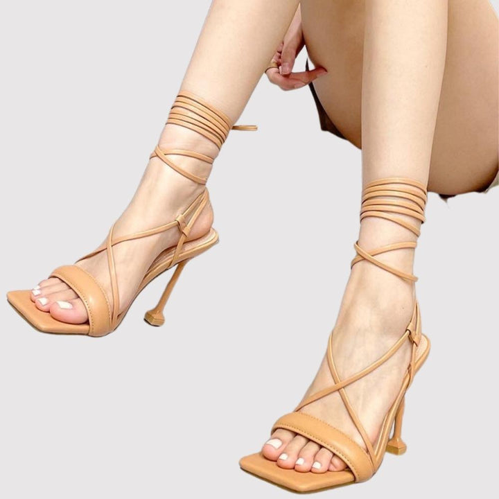 Tijana | Visoke potpetice sa vezivanjem